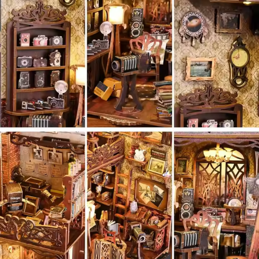 Book Nook - Chambre Noire Vintage