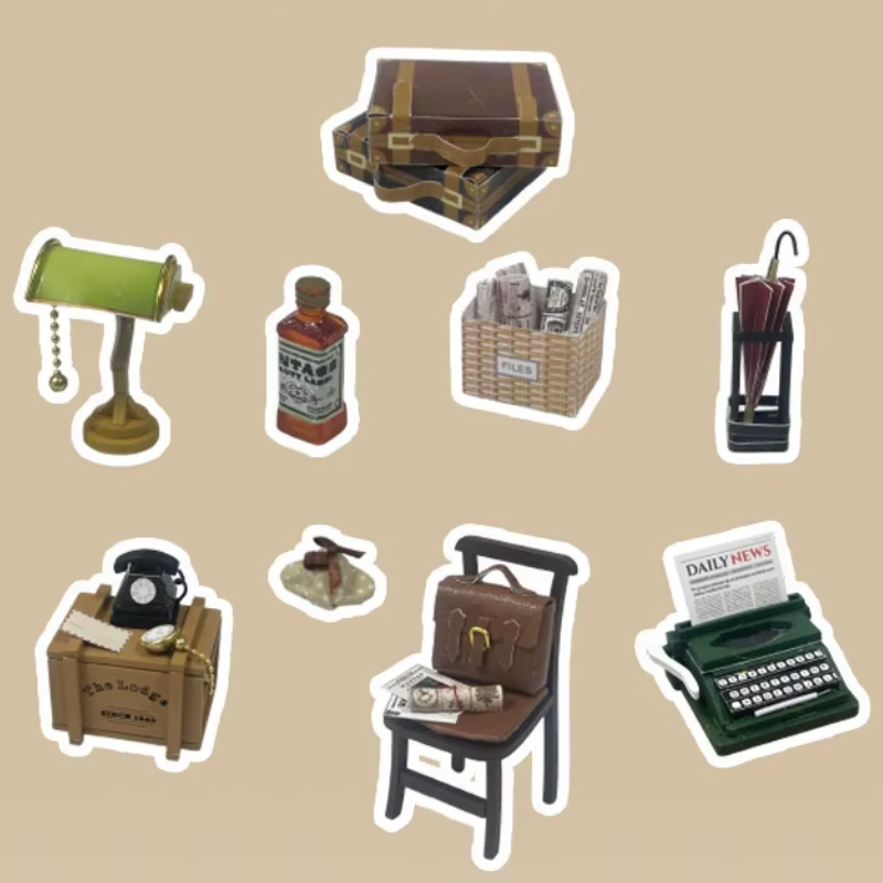 Maison Miniature - L'Agence des Enquêtes Secrètes