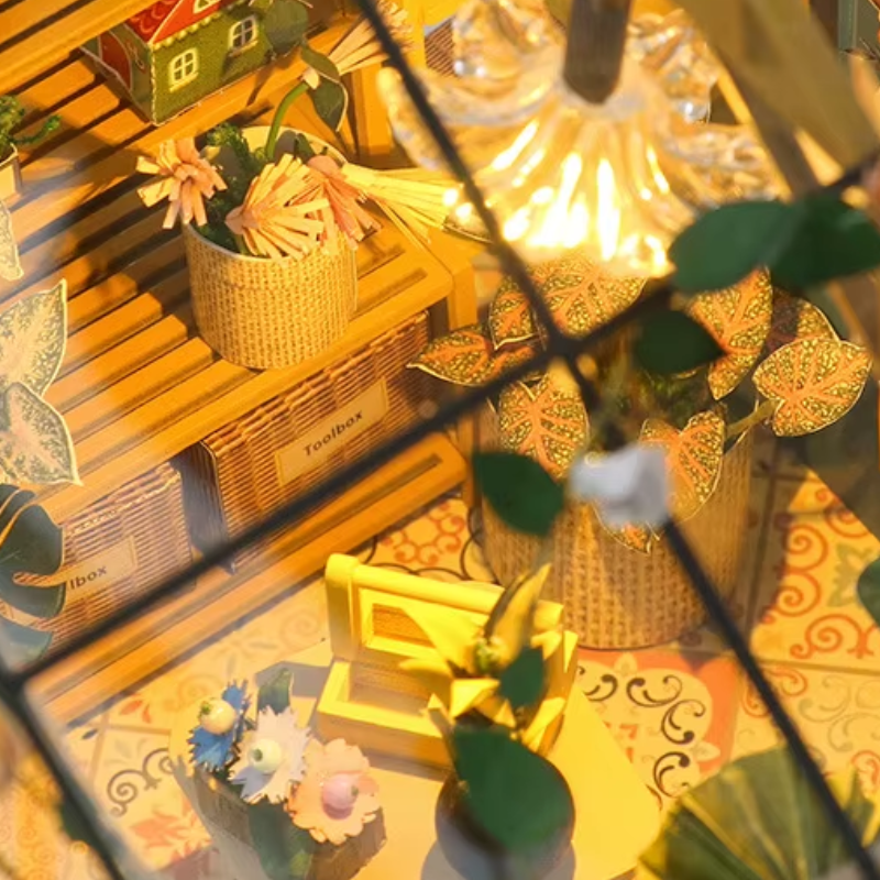 Maison Miniature - La Serre des Merveilles