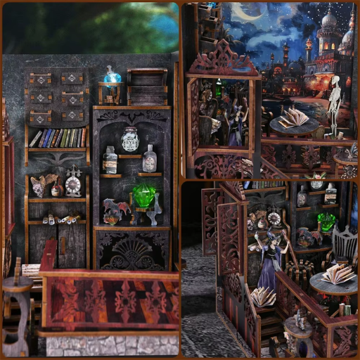 Book Nook - L’Explorateur Enchanté