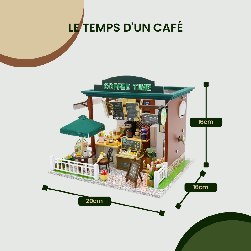 Maison Miniature - Le Café du Coin