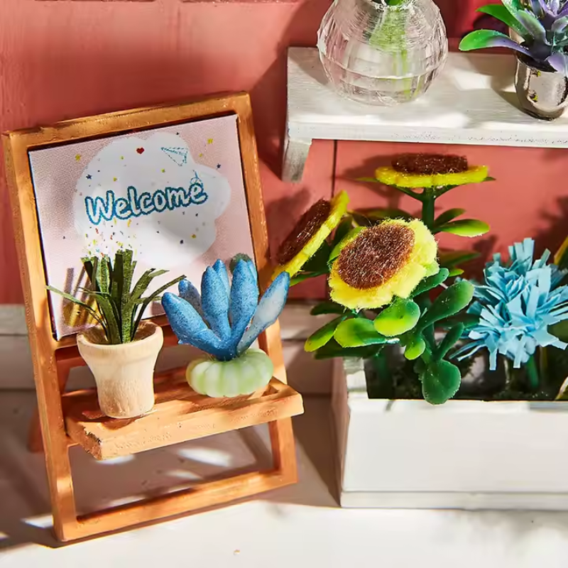 Maison Miniature - La Boutique aux Mille Fleurs