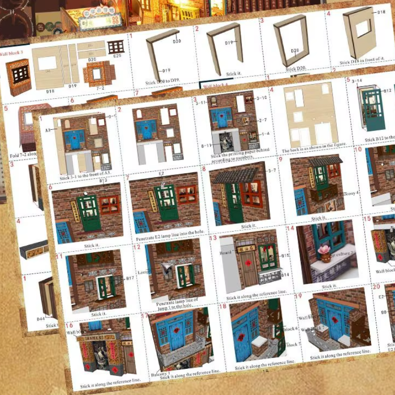 Maison Miniature - L'Empreinte d'une Époque