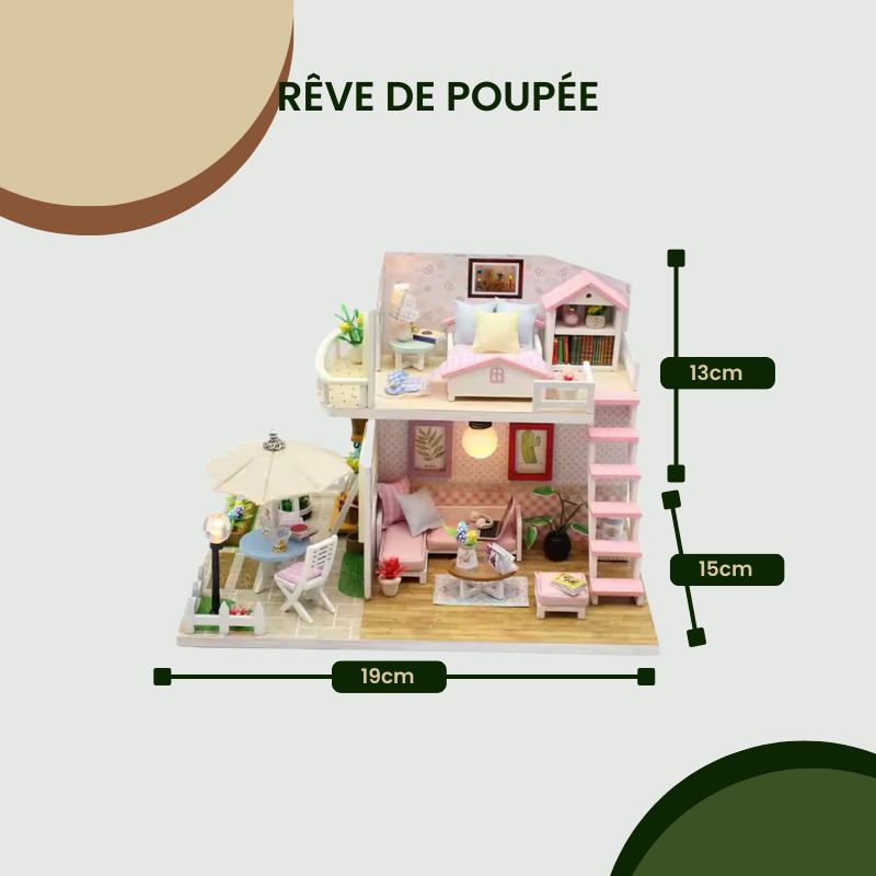 Maison Miniature - Rêve de Poupée