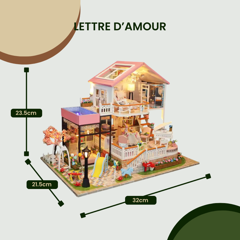 Maison Miniature - Lettre d’Amour