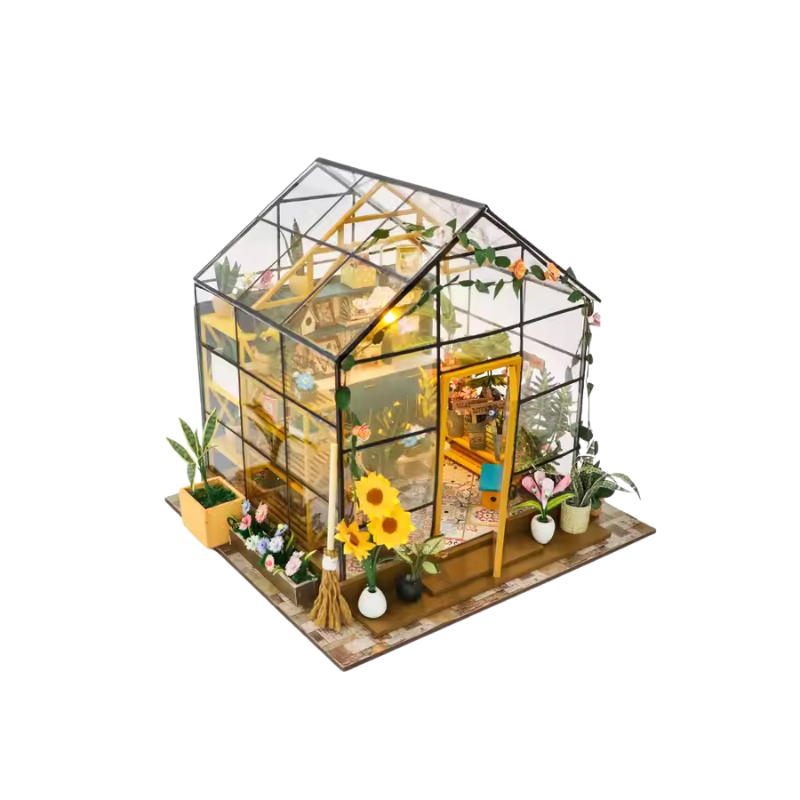 Maison Miniature - La Serre des Merveilles