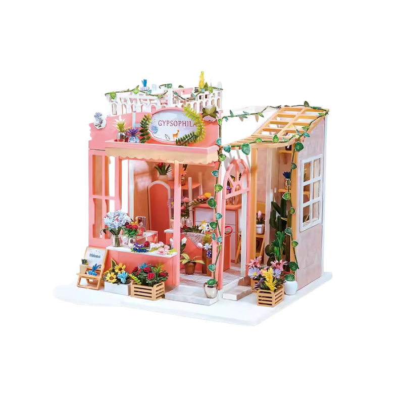 Maison Miniature - La Boutique aux Mille Fleurs
