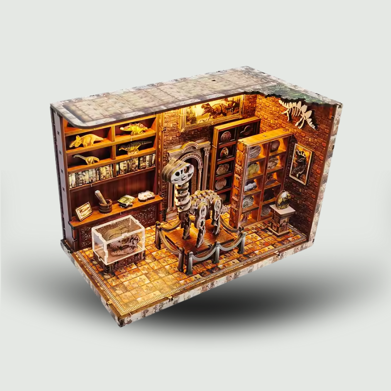 Laboratoire DinoMystėre – Book Nook Kit miniature