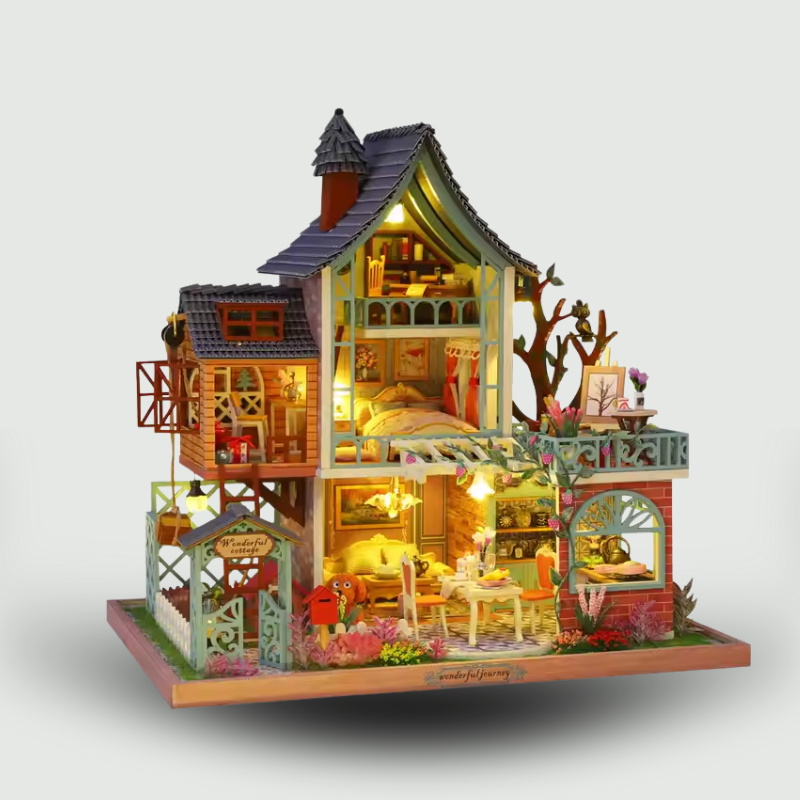 Maison Miniature - Le Cottage Merveilleux
