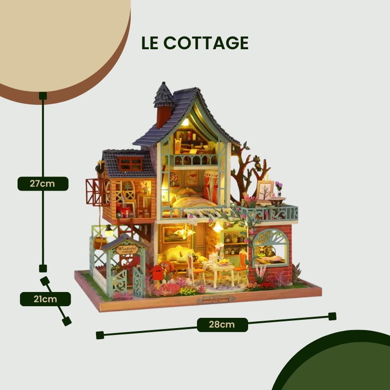 Maison Miniature - Le Cottage Merveilleux