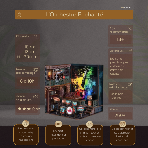 Book Nook - L’Orchestre Enchanté