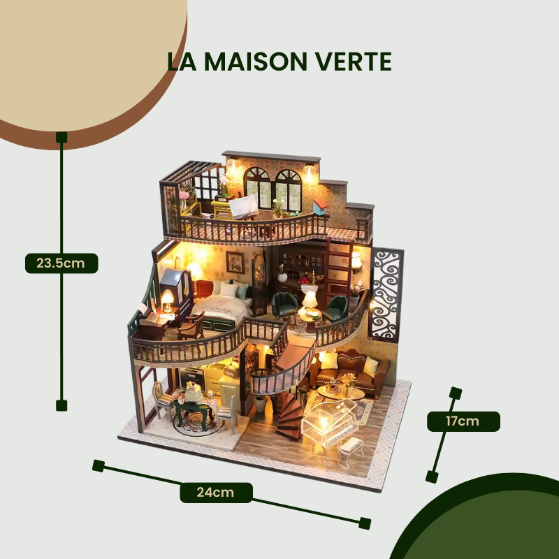 Maison Miniature - La Maison Verte