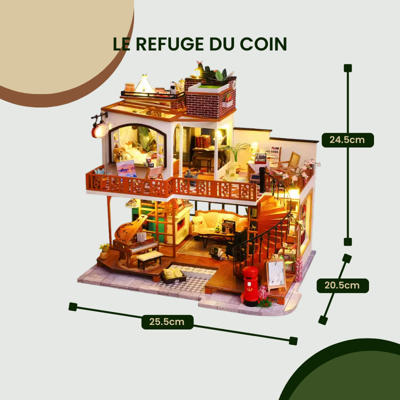 Maison Miniature - Le Refuge du Coin
