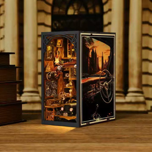 Book Nook - Le coin voiture vintage