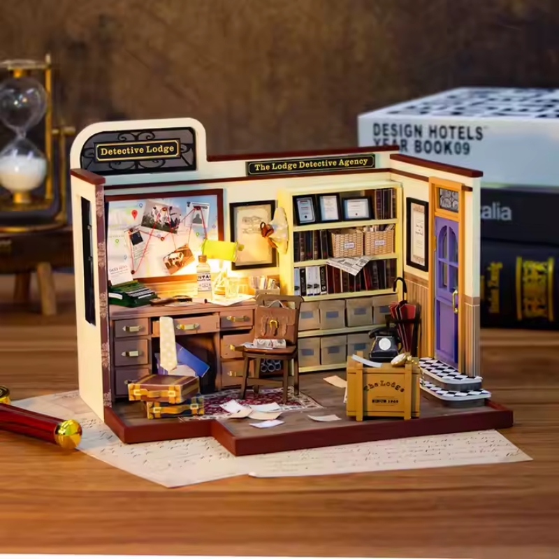 Maison Miniature - L'Agence des Enquêtes Secrètes