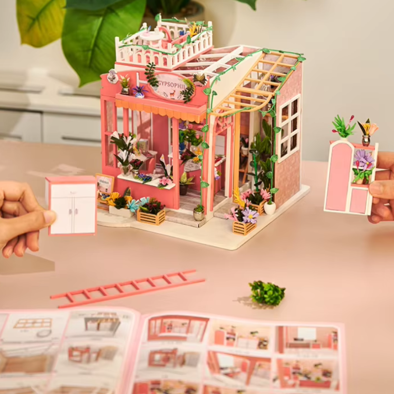Maison Miniature - La Boutique aux Mille Fleurs