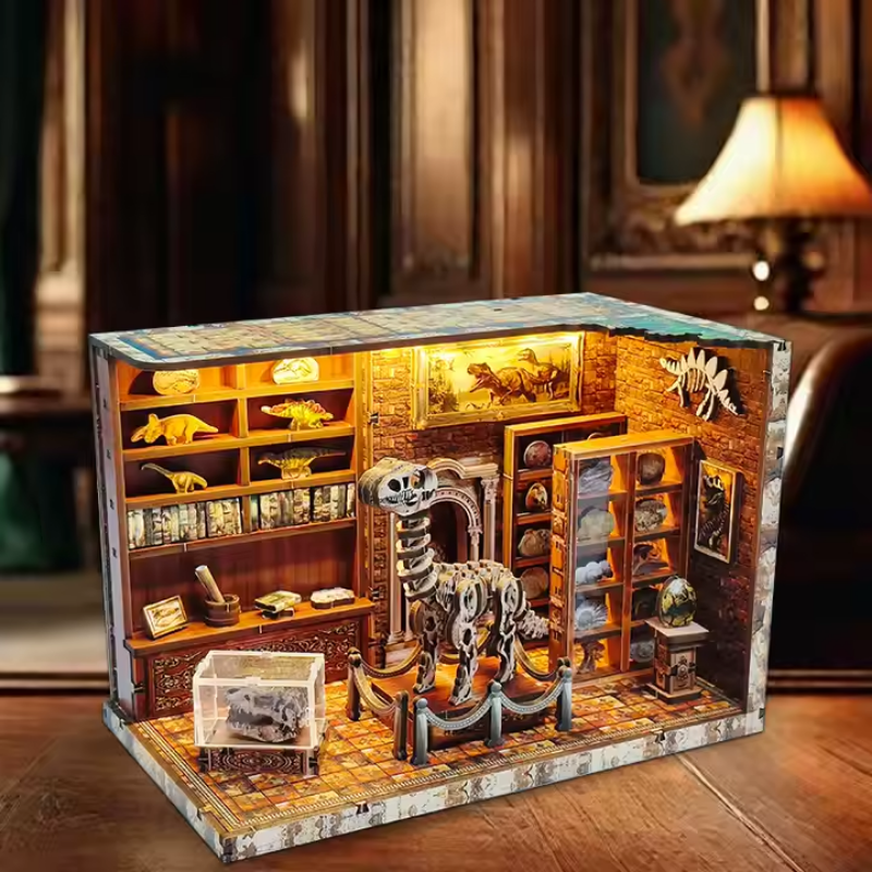 Laboratoire DinoMystėre – Book Nook Kit miniature