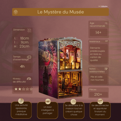 Book Nook - Le Mystère du Musée
