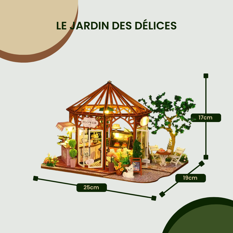 Maison Miniature - Le Jardin des Délices