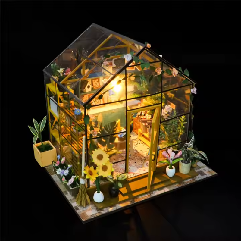 Maison Miniature - La Serre des Merveilles