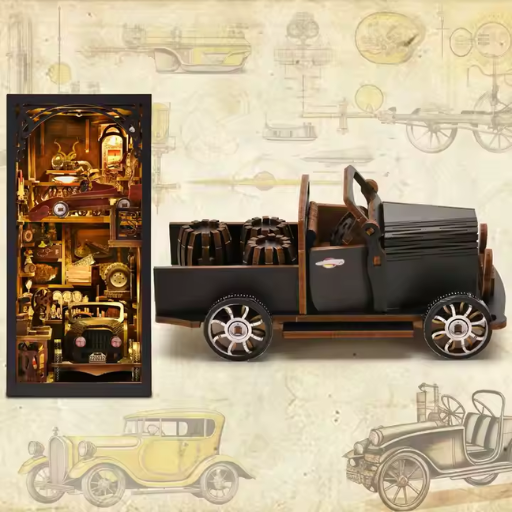Book Nook - Le coin voiture vintage