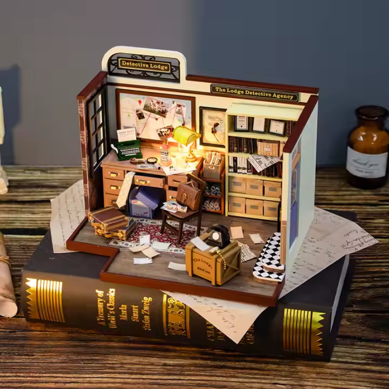 Maison Miniature - L'Agence des Enquêtes Secrètes