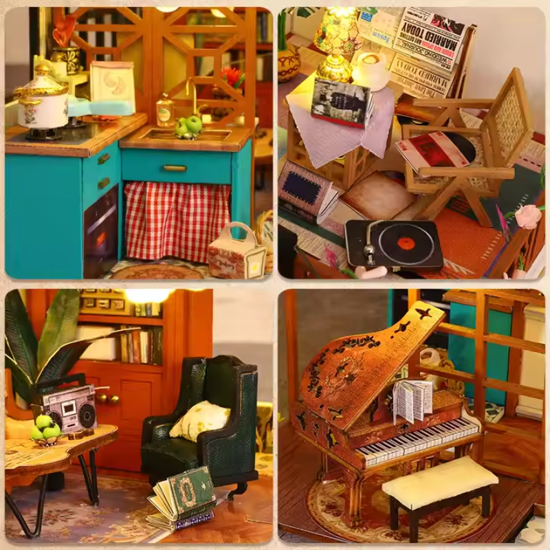 Maison Miniature - Le Refuge du Coin