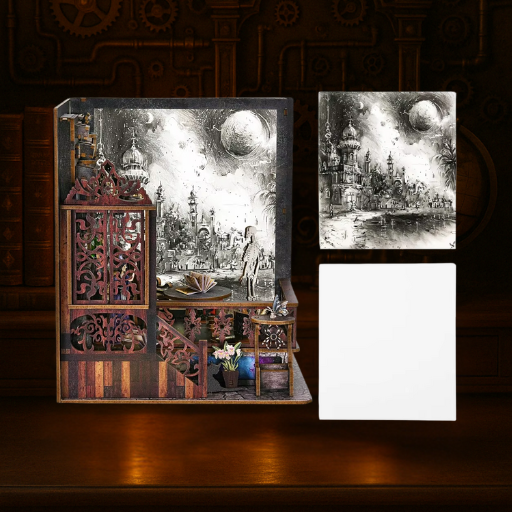 Book Nook - L’Explorateur Enchanté