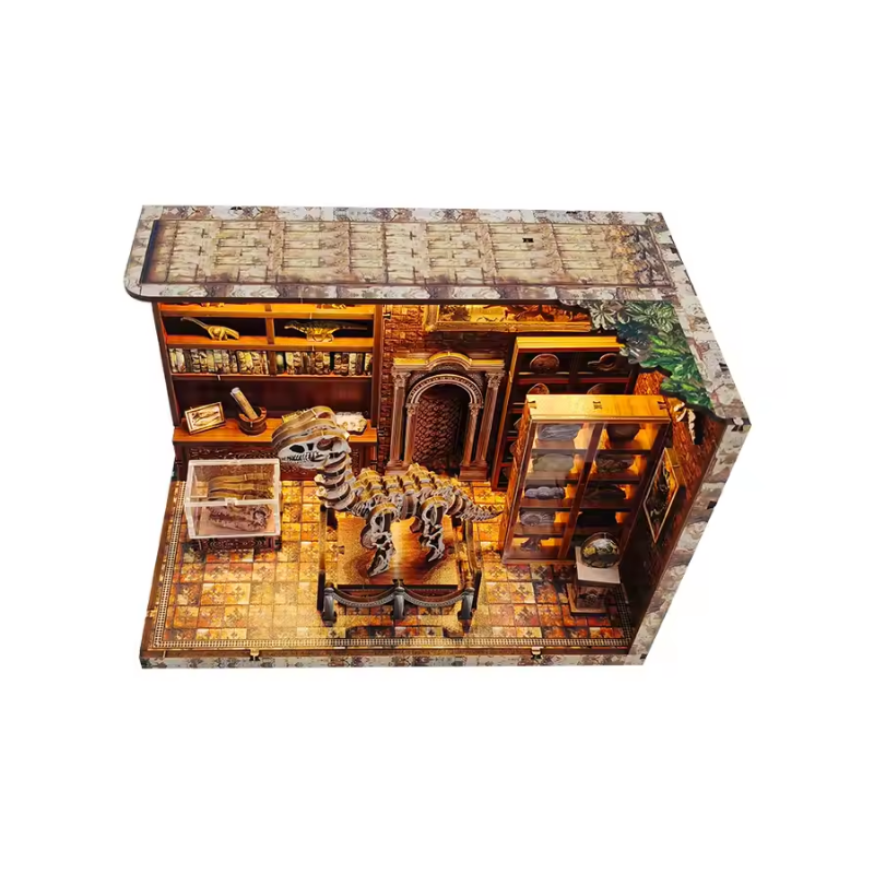 Laboratoire DinoMystėre – Book Nook Kit miniature