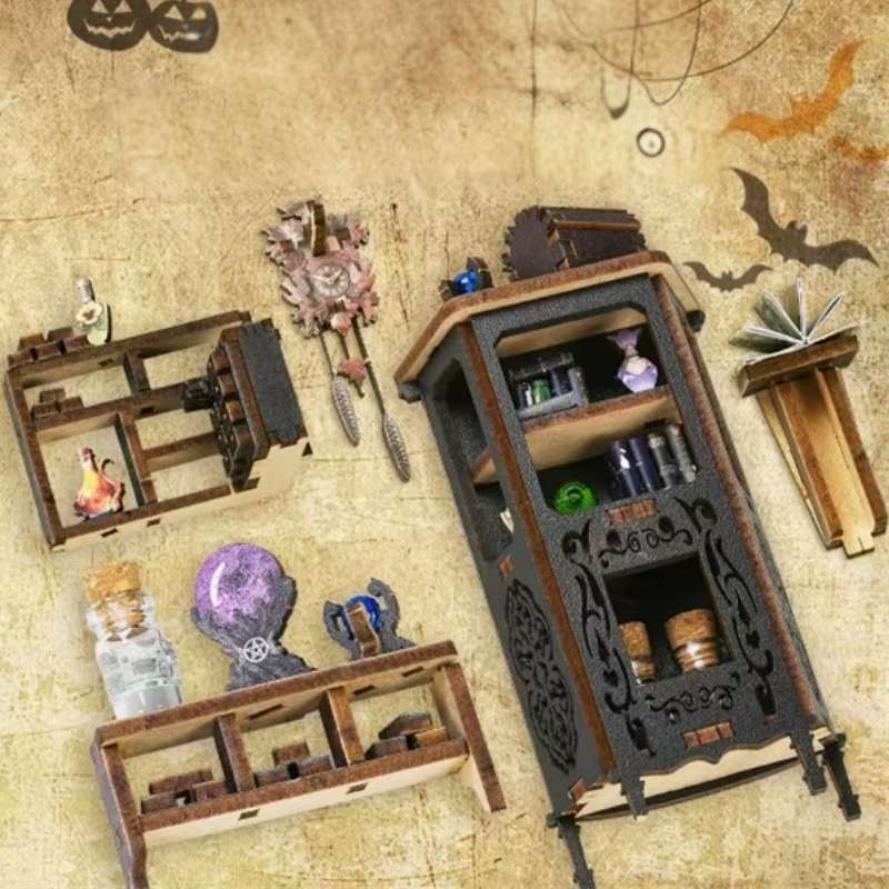 Le Cercle Divinatoire – Book Nook Kit miniature
