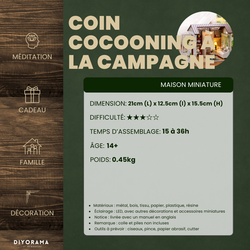 Coin Cocooning à la Campagne