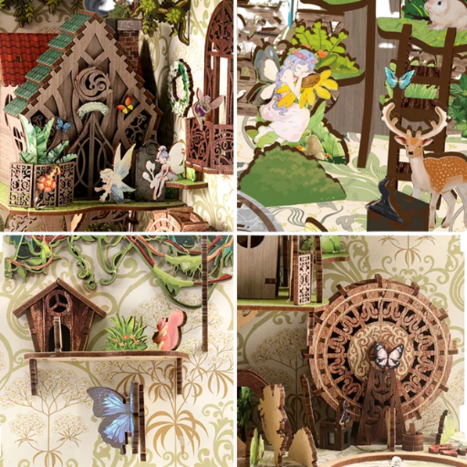 Book Nook - Le Royaume Secret de la Forêt