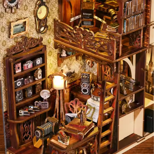 Book Nook - Chambre Noire Vintage