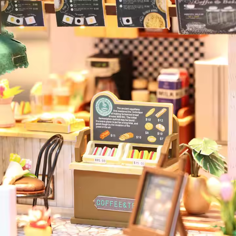 Maison Miniature - Le Café du Coin