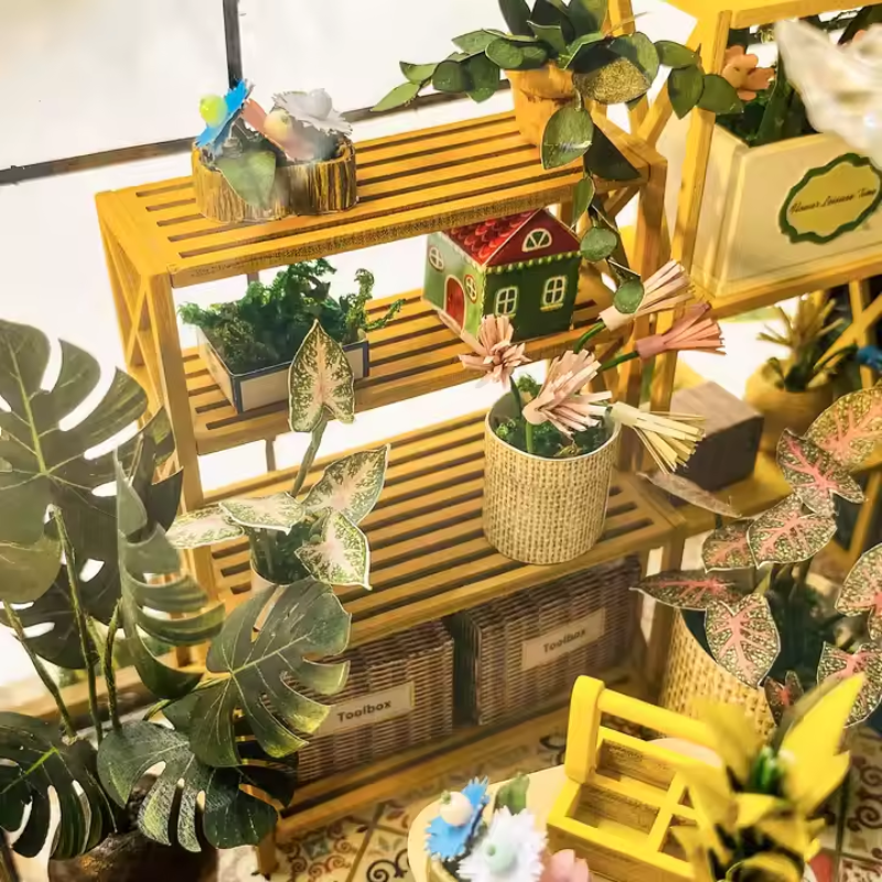 Maison Miniature - La Serre des Merveilles