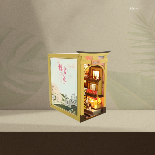 Book Nook - Fleurs de cerisier