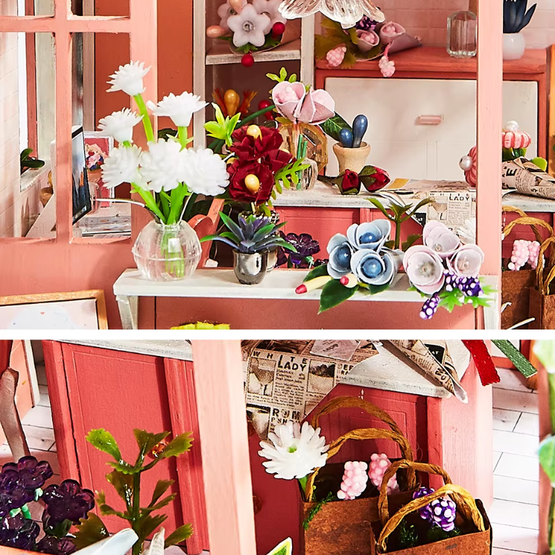 Maison Miniature - La Boutique aux Mille Fleurs