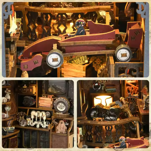 Book Nook - Le coin voiture vintage