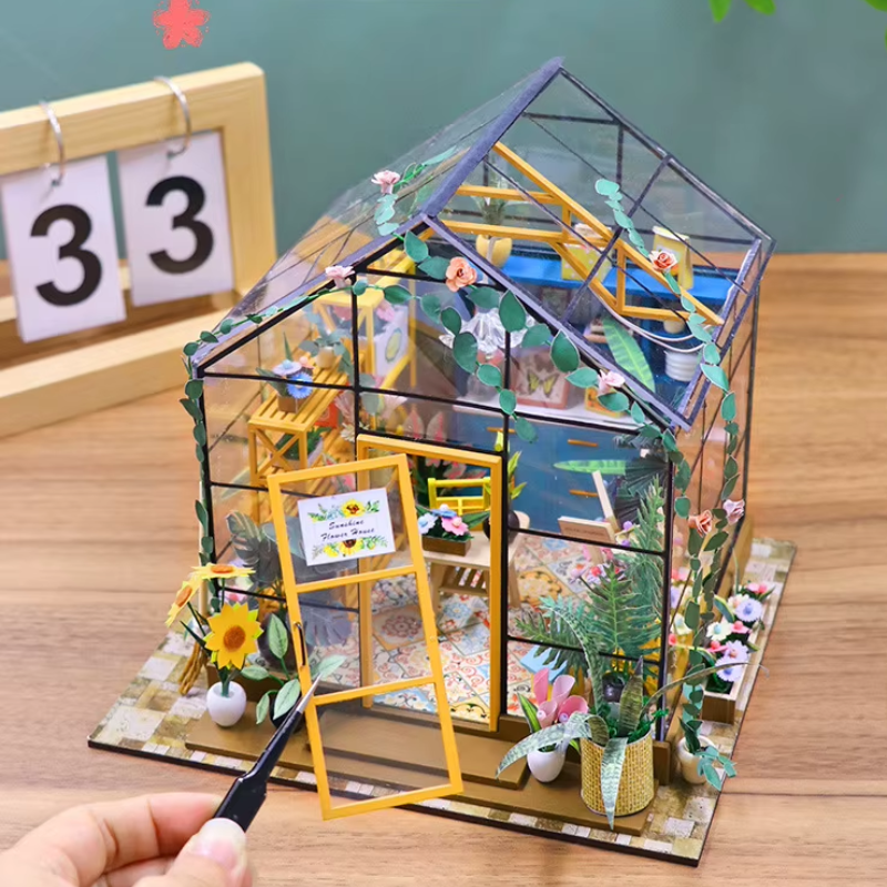 Maison Miniature - La Serre des Merveilles