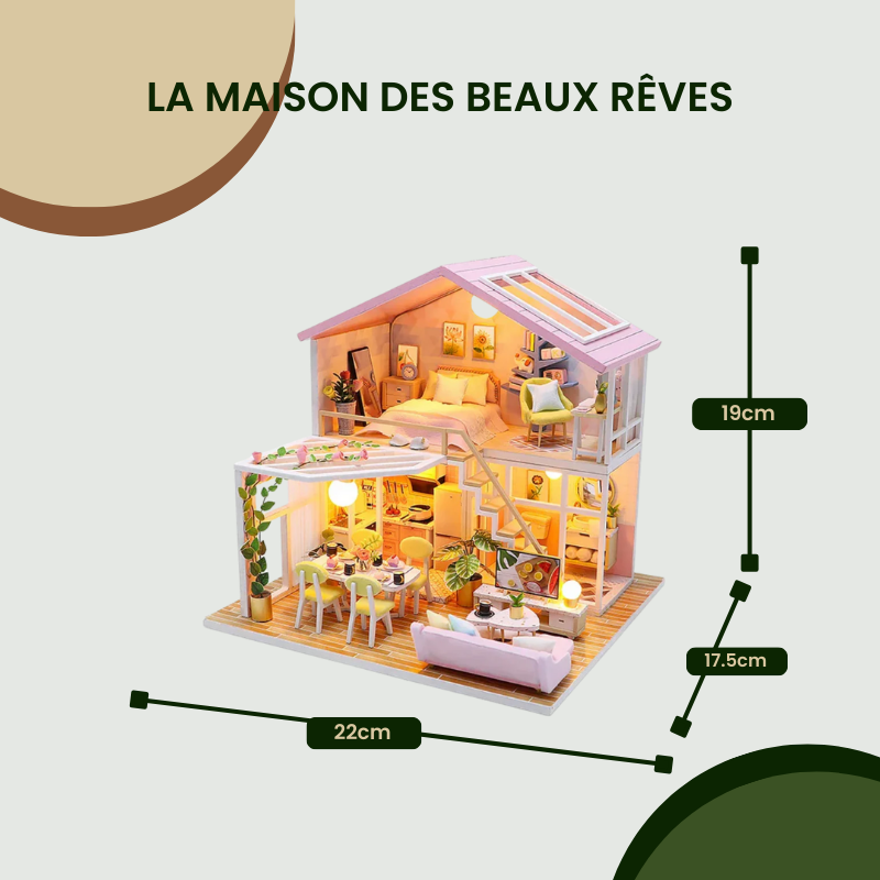 Maison miniature des beaux rêves