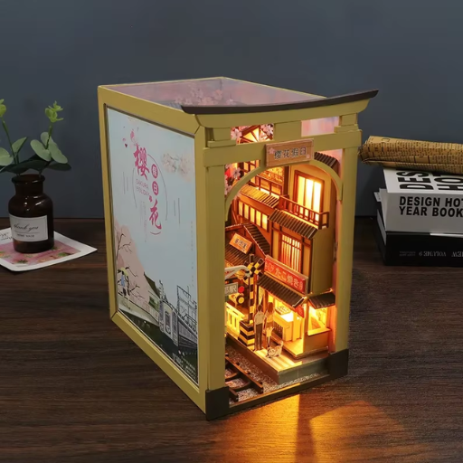 Book Nook - Fleurs de cerisier
