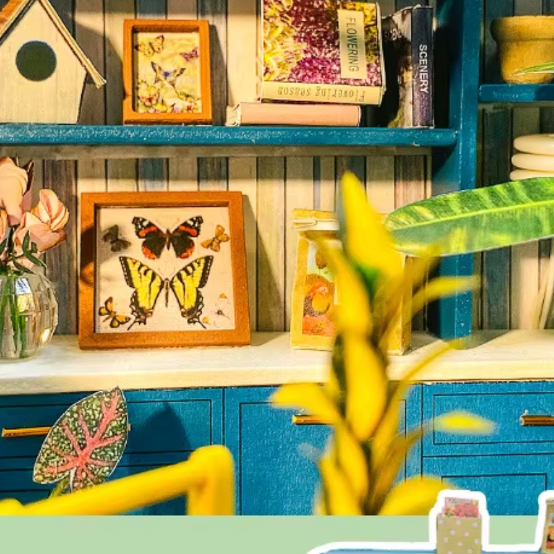 Maison Miniature - La Serre des Merveilles