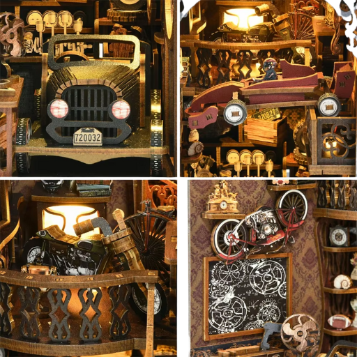Book Nook - Le coin voiture vintage