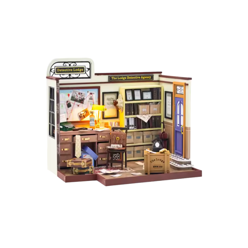 Maison Miniature - L'Agence des Enquêtes Secrètes