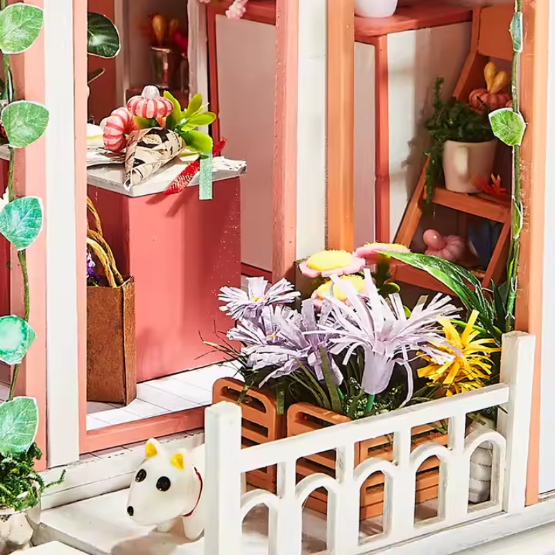 Maison Miniature - La Boutique aux Mille Fleurs