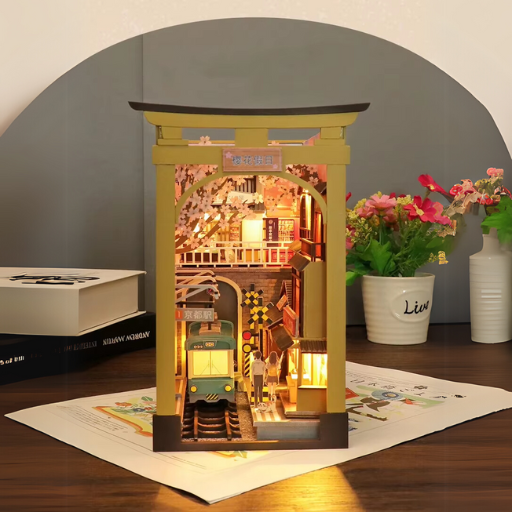 Book Nook - Fleurs de cerisier