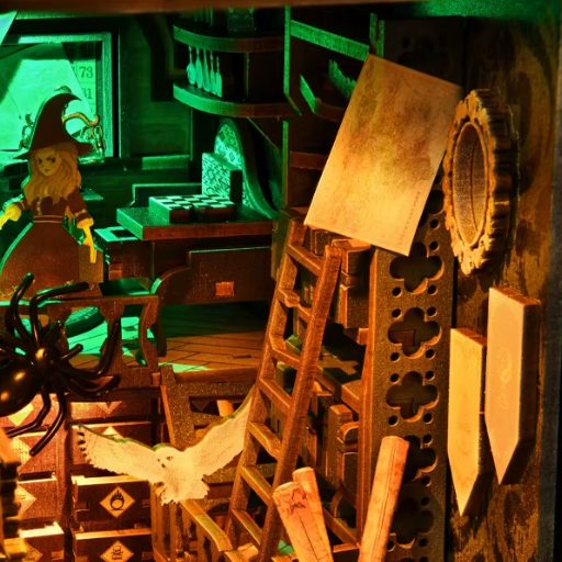 Book Nook - Le Repaire du Maître