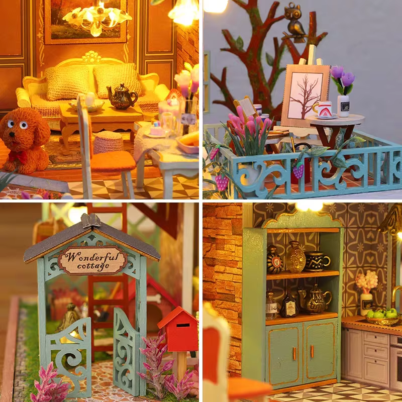Maison Miniature - Le Cottage Merveilleux