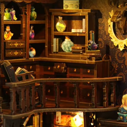 Book Nook - La Maison aux Potions Magiques
