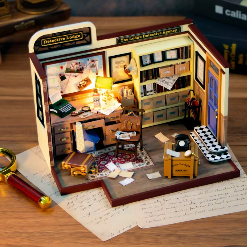 Maison Miniature - L'Agence des Enquêtes Secrètes